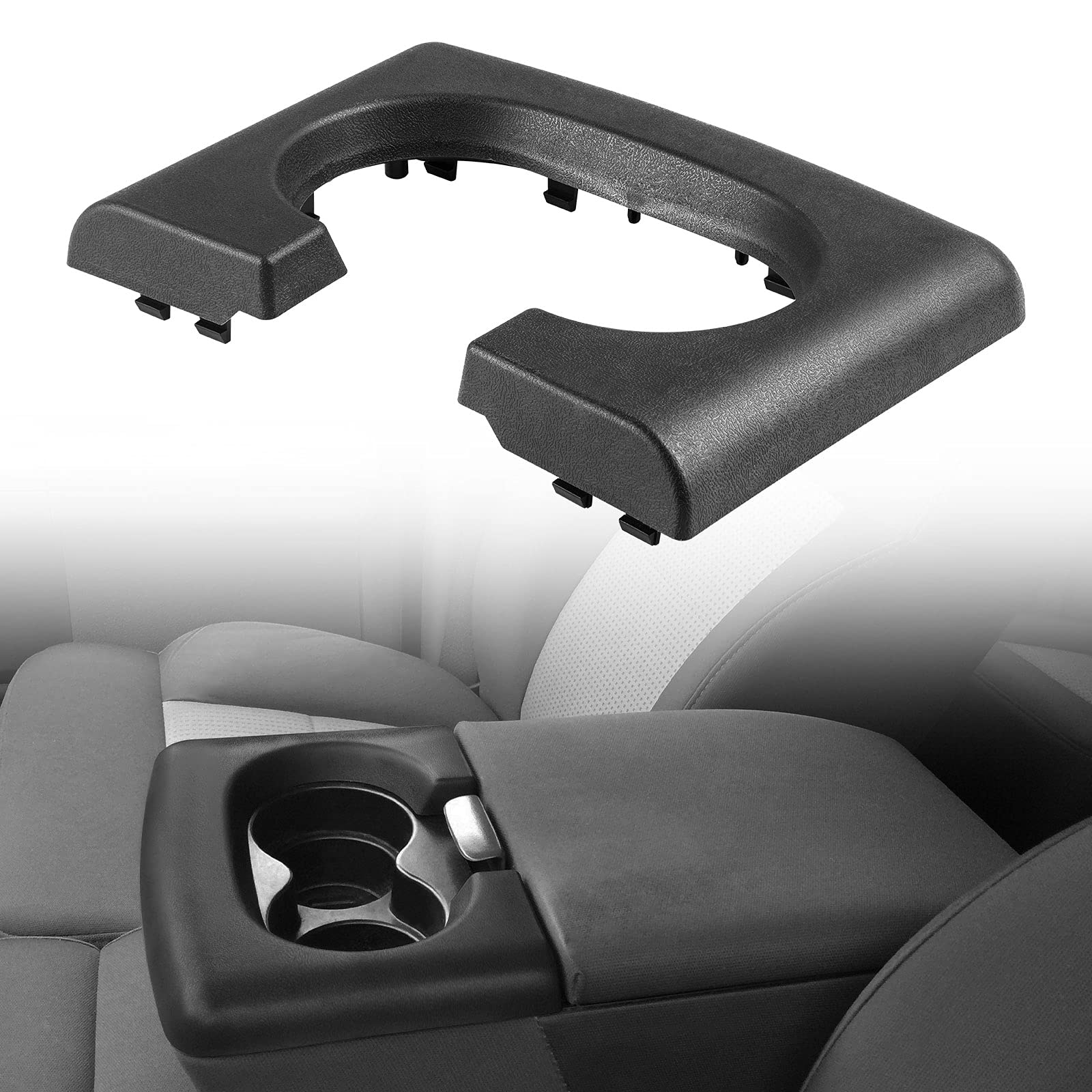 Buy Carforu Center Console Cup Holder Pad fit for F150 20042014, Bench