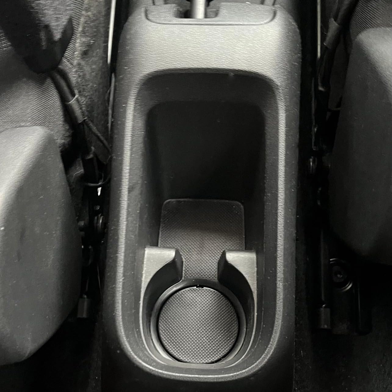 Apoyabrazos Para Citroen C3 MK3 2016-2024 Apoyabrazos Coche Consola Reposabrazos Central Almacenamiento Negro Cuero Tapizado Caja