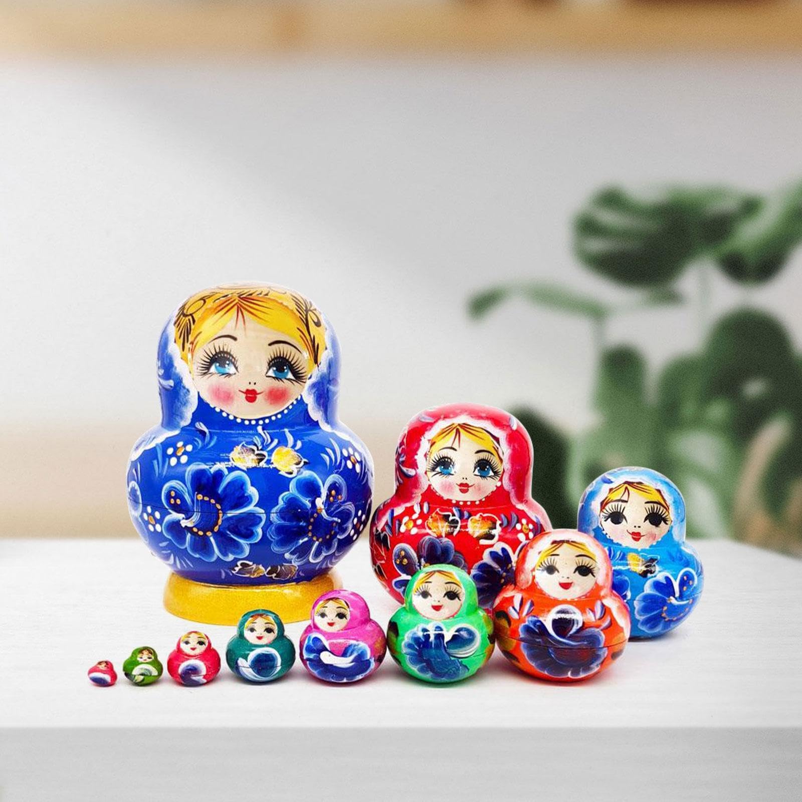Amazon.com: JunZheHub 10 Layer Russian Matryoshka Dolls for