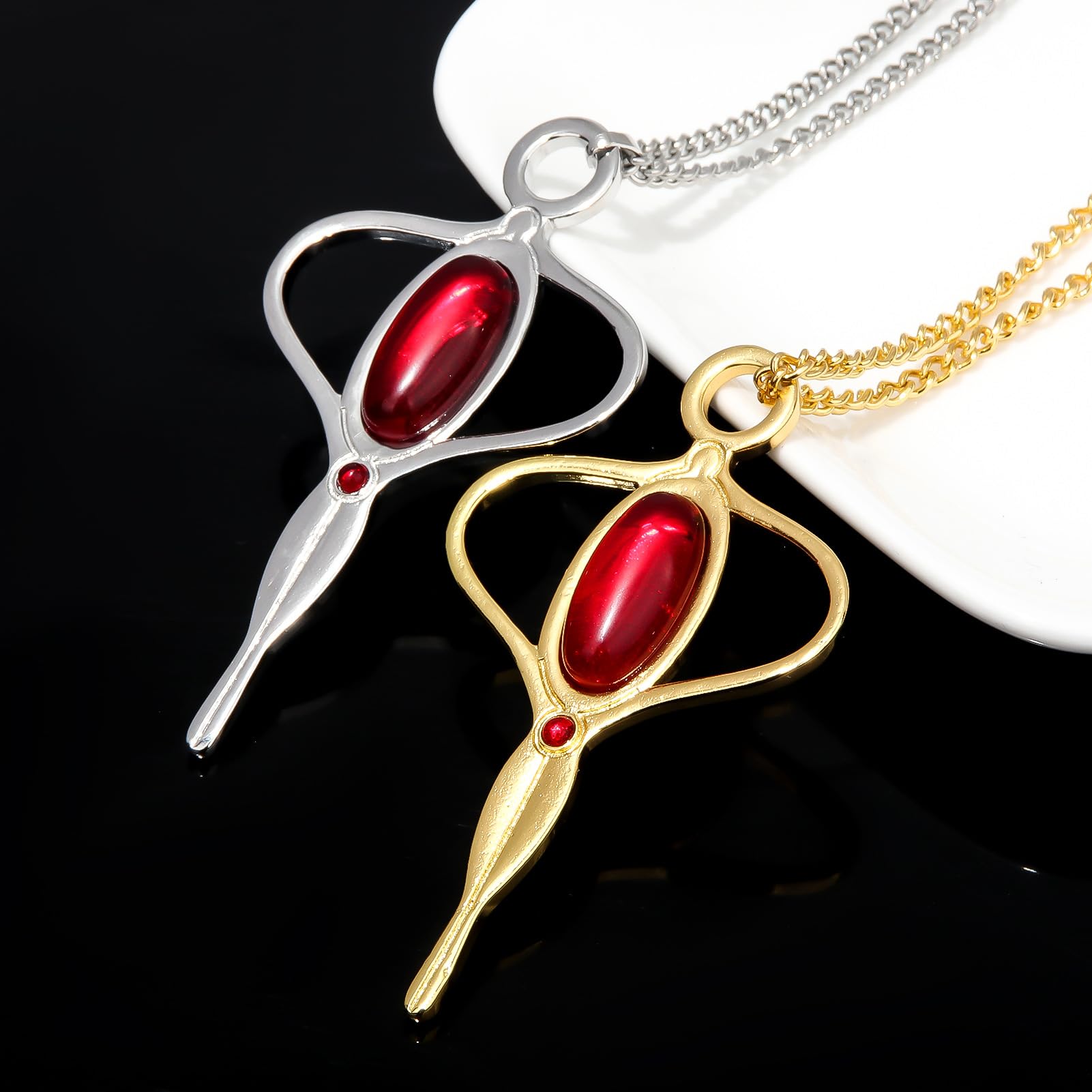 Amazon.co.jp: 魔法少女まどかマギカ 佐倉 杏子 ネックレス ソウル