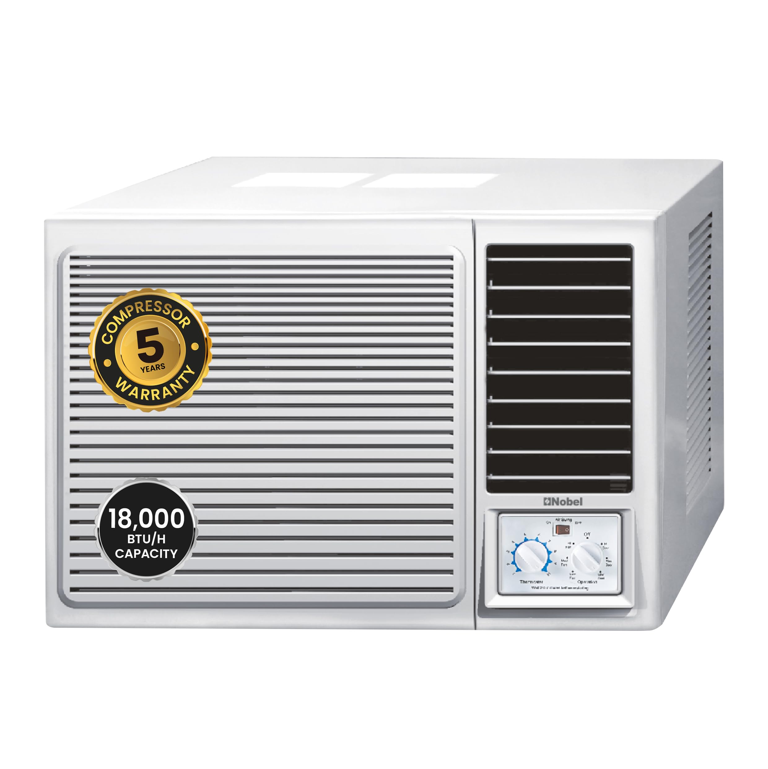 Window Ac 1.5 Ton 18000/Btu Model Nwac18C - 1 Year Full & 5 Year Compressor Warranty.