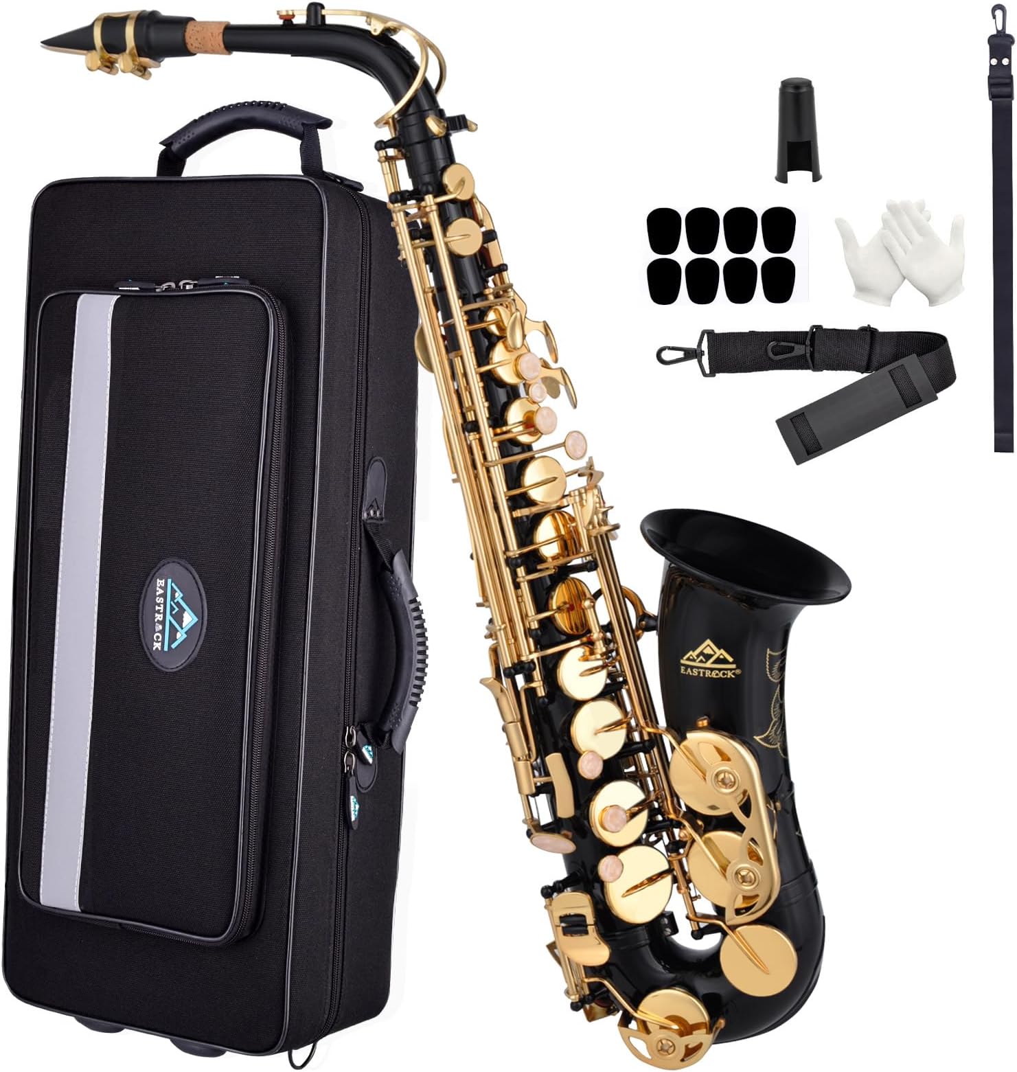 Btuty Haut Saxophone En Laiton Plaqué Or Et Plat Sax 82z Clé Type D ...
