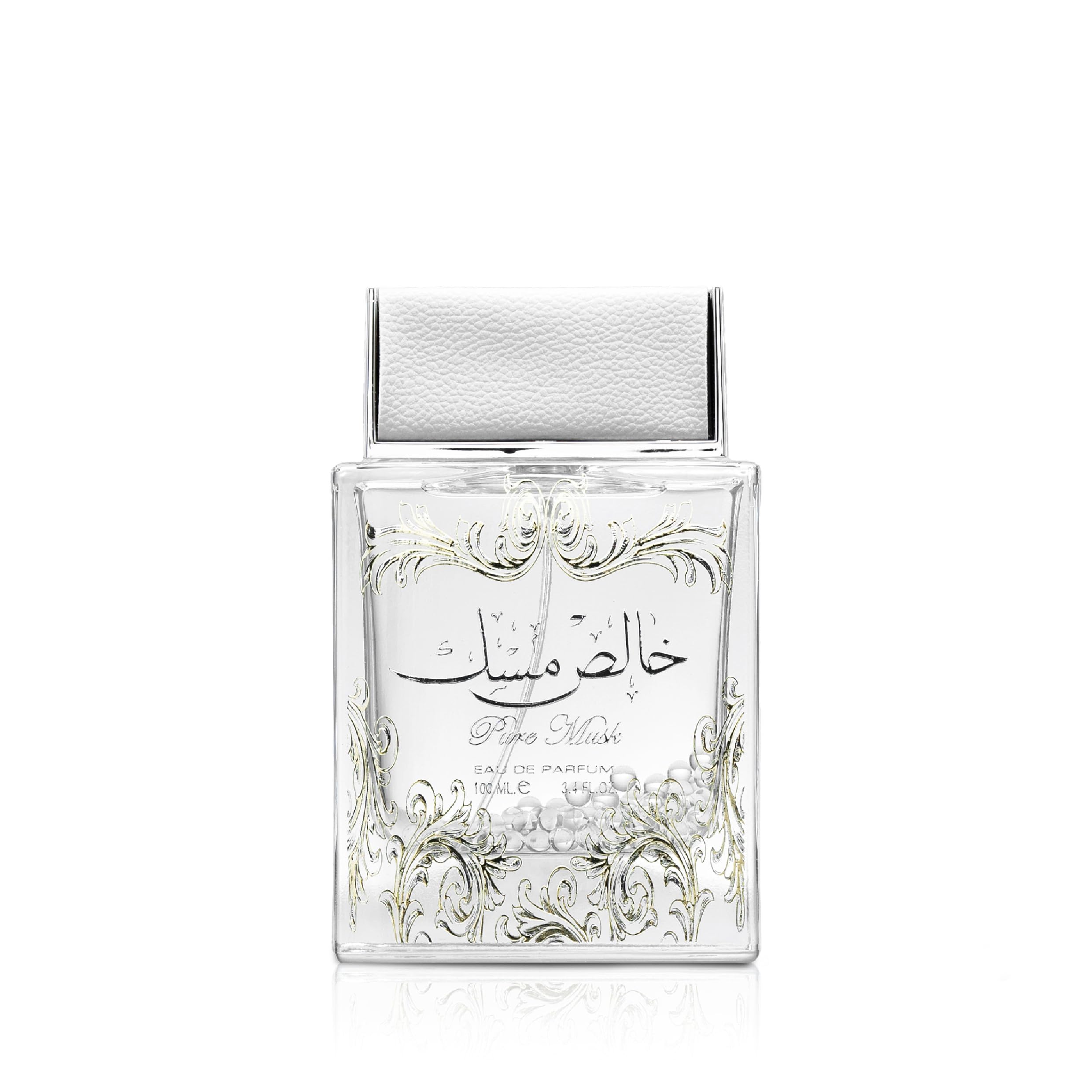 LattafaPure Musk Eau de Parfum for Unisex,100 ml with Deodorant 50 ml