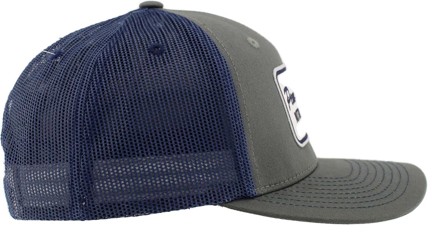 ZHATS Standard NCAA Officially Licensed Trucker Hat Dakota Patch Brick Gray, Grey, One Size - Image 7