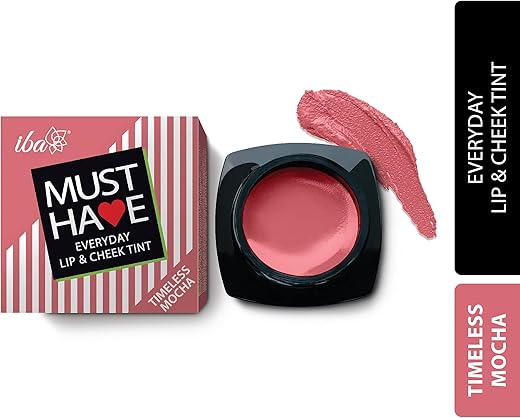 Iba Must Have Everyday Lip & Cheek Tint – Timeless Mocha, 8g | Enriched with Vitamin E and Rosehip Oil | Light Creamy Texture, High Payoff, Smooth Natural Finish, Nourishes &…