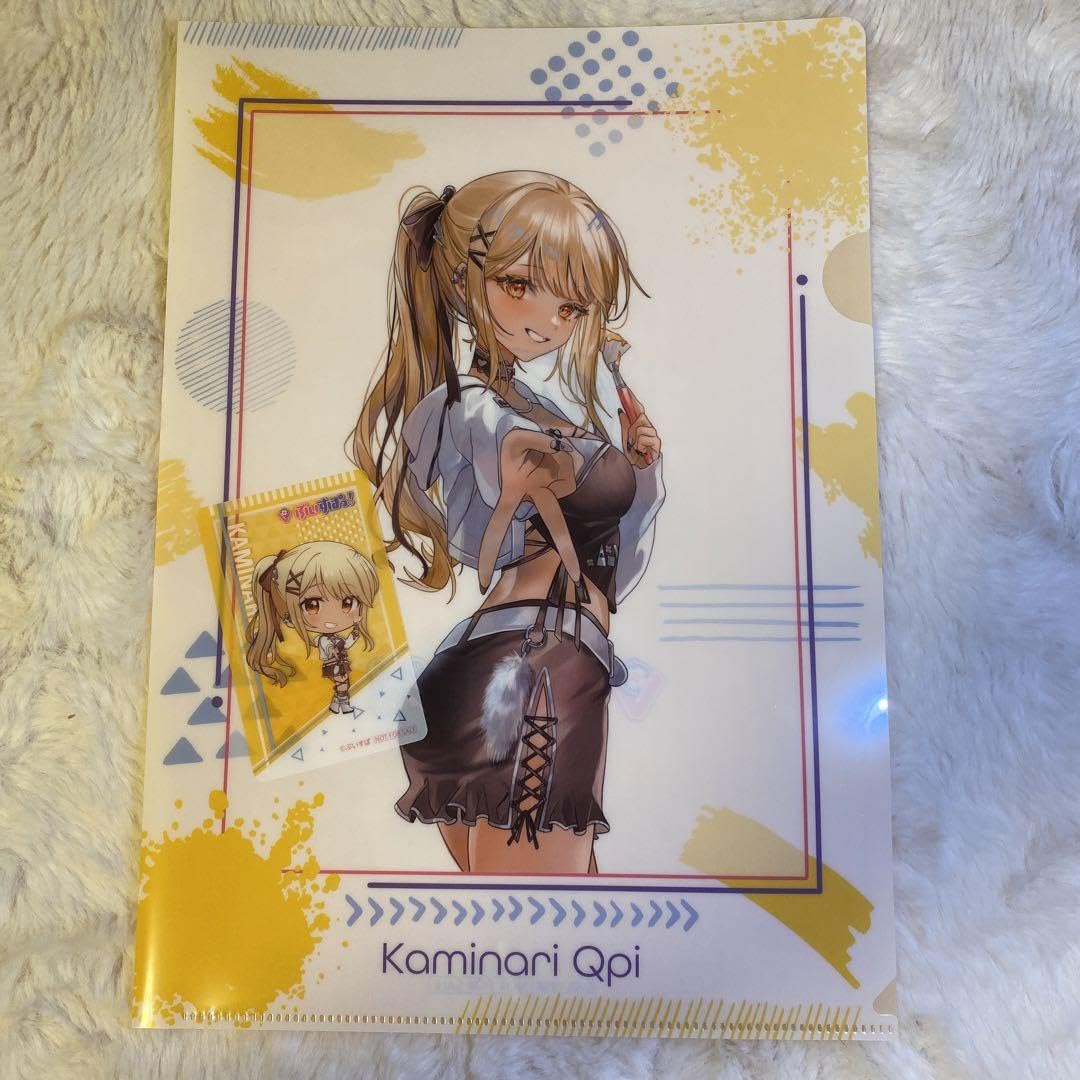 Amazon.co.jp: ぶいすぽっ！ 神成きゅぴGIGOクリアファイル : おもちゃ