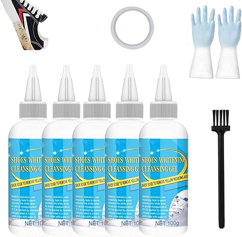 TYGHBN Schuhe aufhellendes Reinigungsgel, Zapatos de gel limpiador blanqueador, Gel de limpieza iluminador de zapatos, Limpieza de zapatos