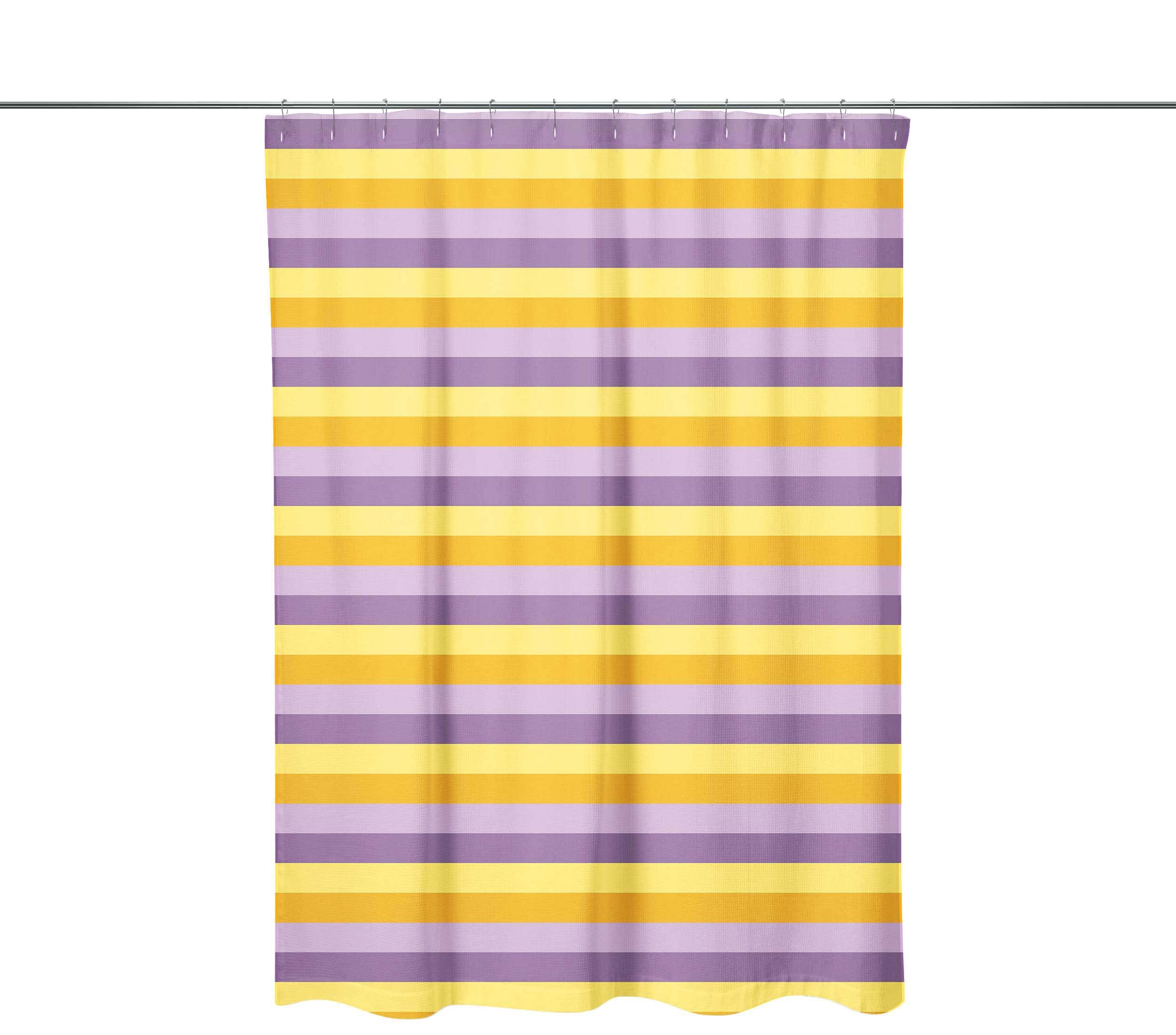 Bonamaison Shower Curtain, Polyester, Multicolor, 150x200