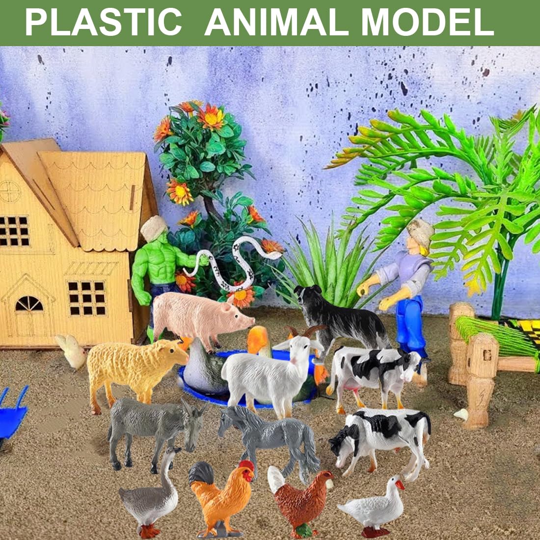 Puzzle animaux de la ferme et leurs petits | Manutan Collectivités