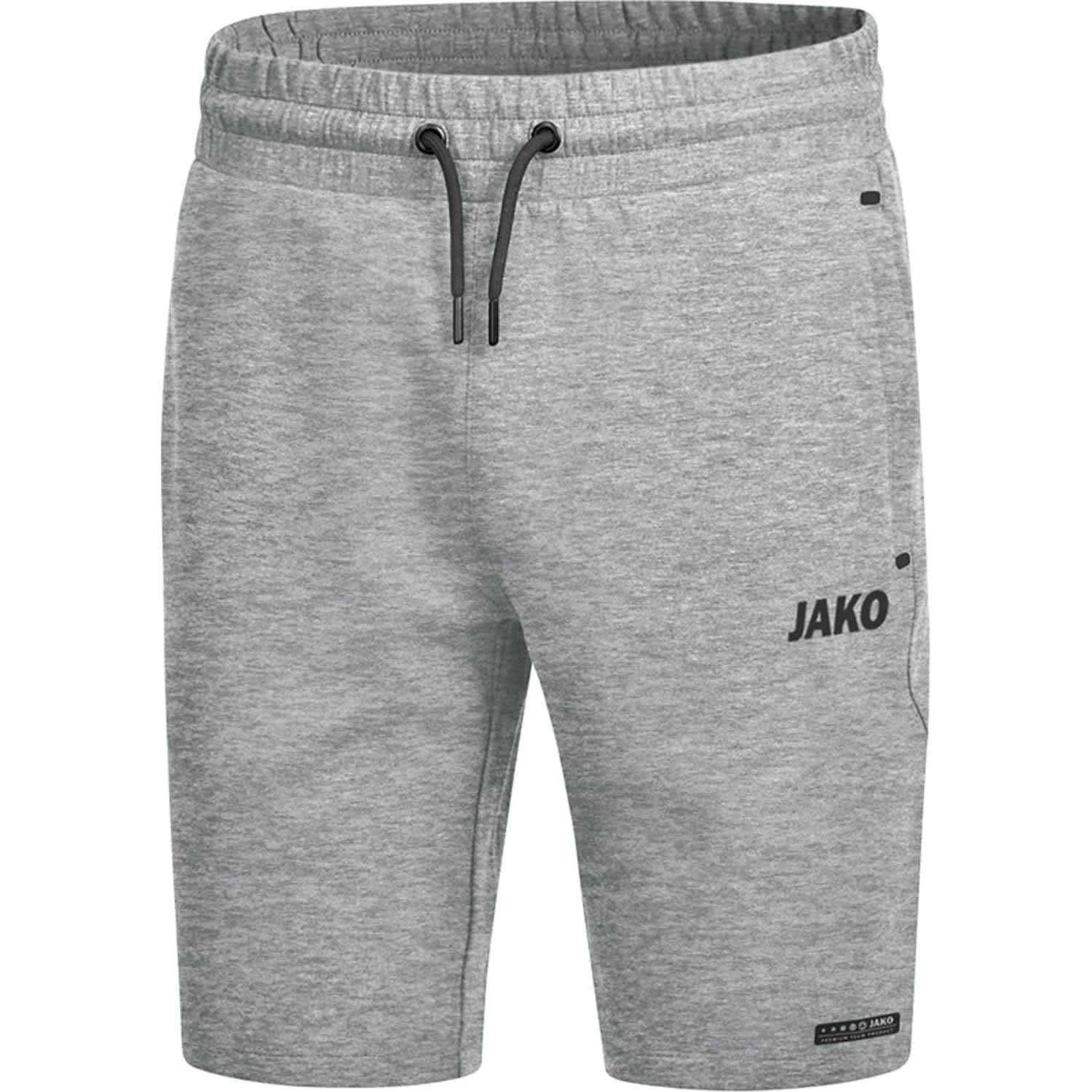 JAKO Women's Premium Basics Shorts, Mottled Grey, 34
