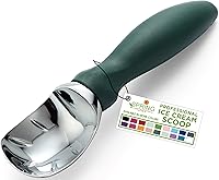 Vista 35 de Spring Chef - Cuchara de helado de metal resistente - Cuchara de helado apta para lavavajillas - Pala de helado comercial - Utensilios de cocina