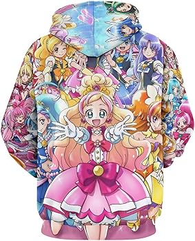 Amazon.co.jp: [NYBOX] プリキュアパーカーハンガー 大人用長袖連帽