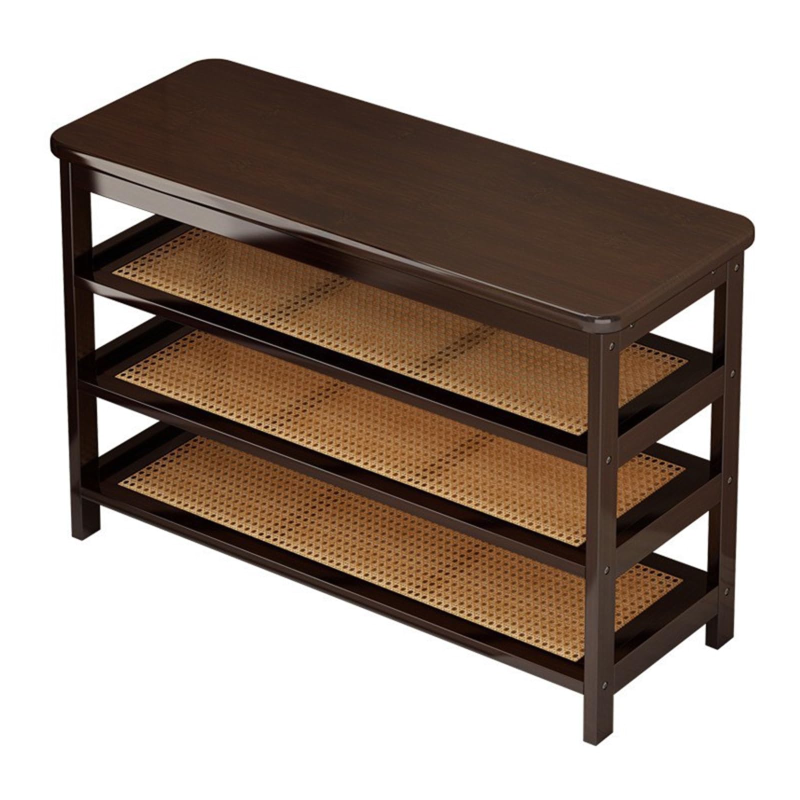 Tabouret de rangement en bois à 4 niveaux pour résoudre le désordre