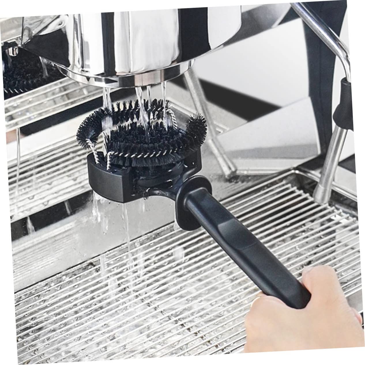Cabilock 3 Piezas Cepillo De Limpieza Para Cafeteras Cepillo De Cabeza De Grupo De Máquina De Espresso Concentrado De Cafe Limpieza De Maquinas De Cafe Dedicado Abdominales Juego De Café