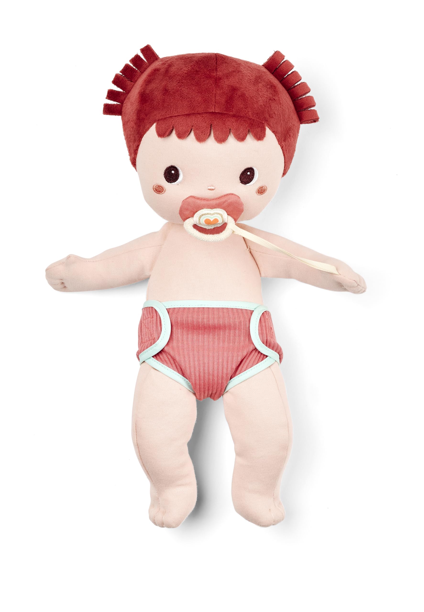 LILLIPUTIENS, Alba, duży 36 cm materiałowy pupon z magnetycznym smoczkiem