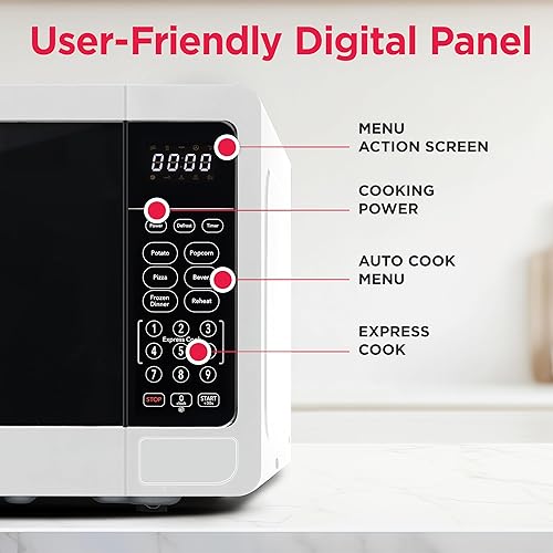 Miniatura 5 de Horno de microondas RCA, Blanco