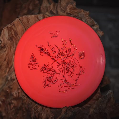 Miniatura 9 de Yikun Disc Golf Drivers Twin Swords Disco de distancia con 1 unidad de disco flotante controlador de golf para discos de golf al aire libre discos