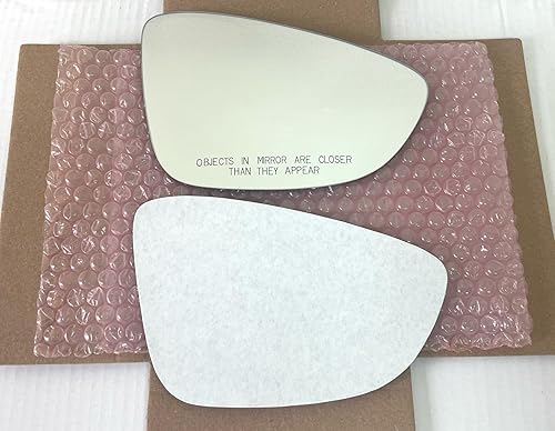 Nuevo espejo con adhesivo de tamaño completo para Volkswagen VW Passat 2016-2021 | CC 2009-2017 | 2009-2016 EOS | Jetta GLI 2015-2018 | Jetta Hybrid