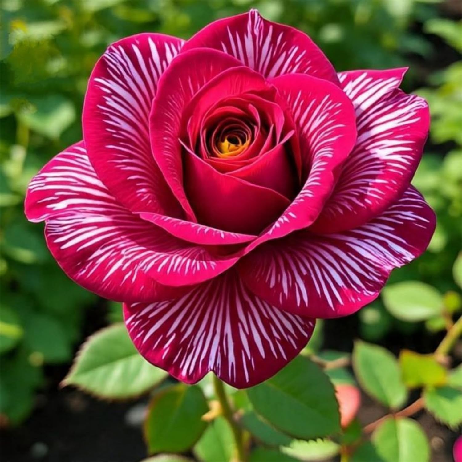 Ornamental Garden Roses — Cold-Hardy Perennial Flowering Shrubs — Suitable for Pots or In-Ground Planting/Professional Planting for Stunning Garden Displays-2 Root-B