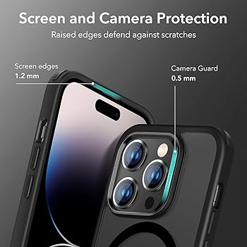 Amazon.com: ESR Military-Grade MagSafe Compatible Shockproof