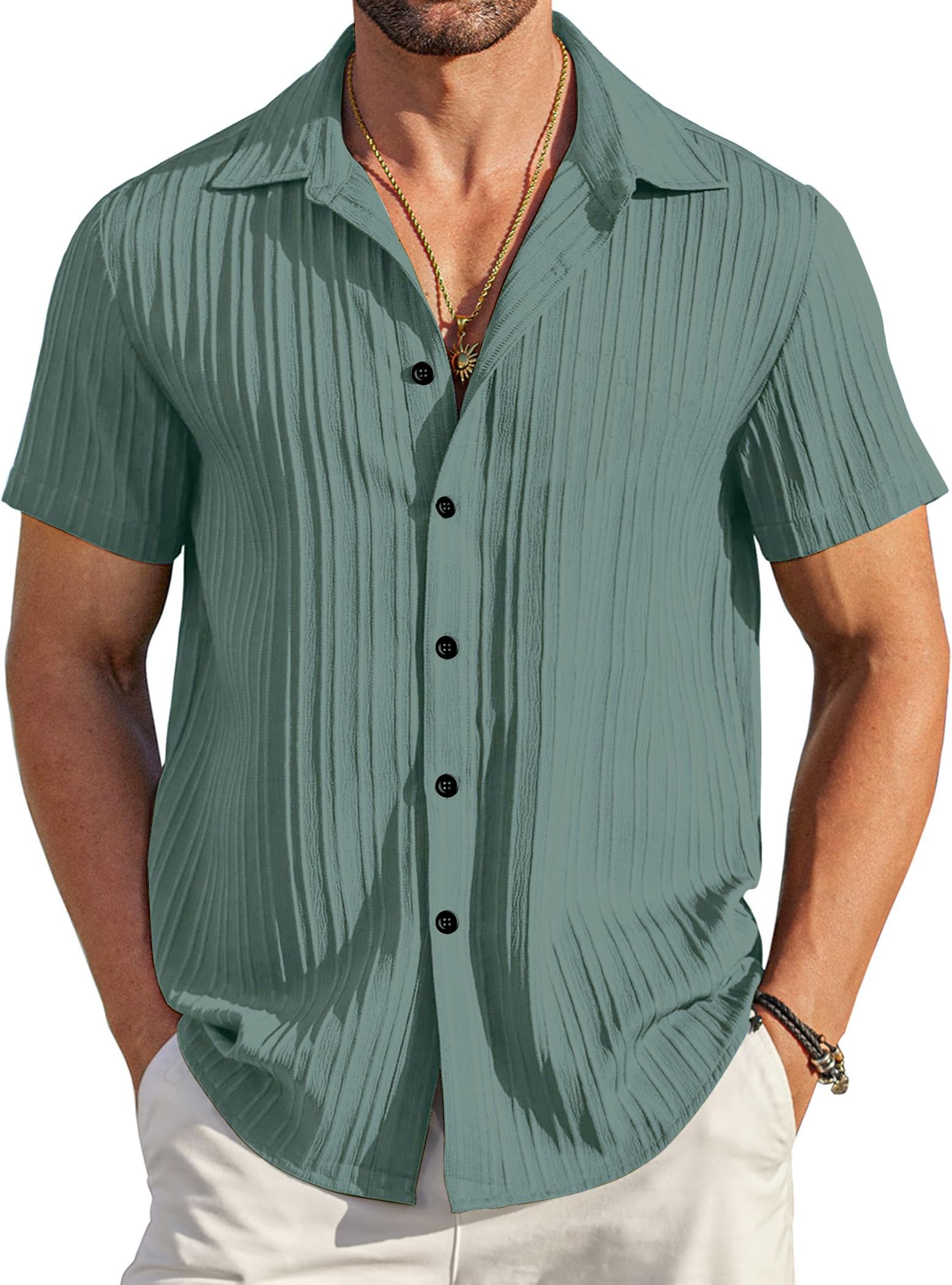 Casual Shirt for Men||Popcorn Shirt for Men||Spread Collar|| Men Stylish Shirt