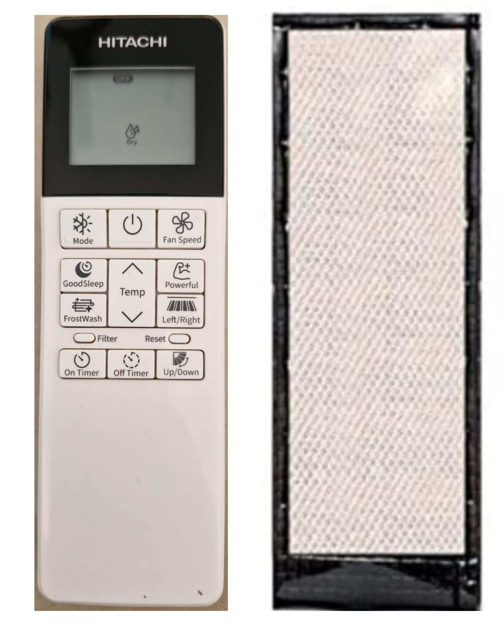 KRITEX Present Remote Cover, Compatible with Compatible of Hitachi Split Inverter Ac Remote Original 1 TON AC PU Leather Cover Holder (Before Placing Order,Compare Your Old Remote Photo with Image)-image-35