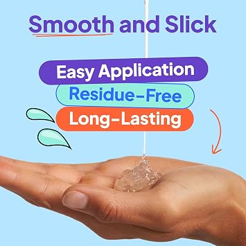 Baseks Water Based Lubricant - Water Base Lube for Couples - 1000 ml
