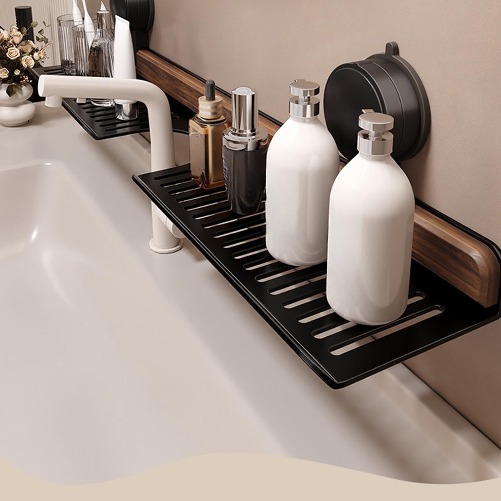 Ablage Über Wasserhahn Für Waschbecken Saugnapf Wasserhahn