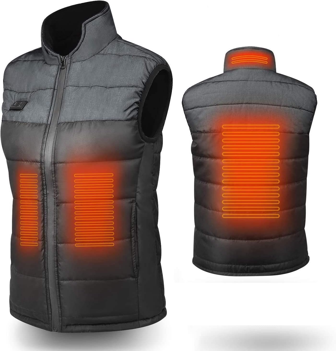 Klas Remo Heated Jackets, Washable Sleeveless Heated Gilet Unisex