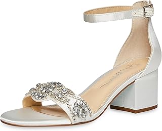Womens Mel Faux Leather Open Toe Evening Heels