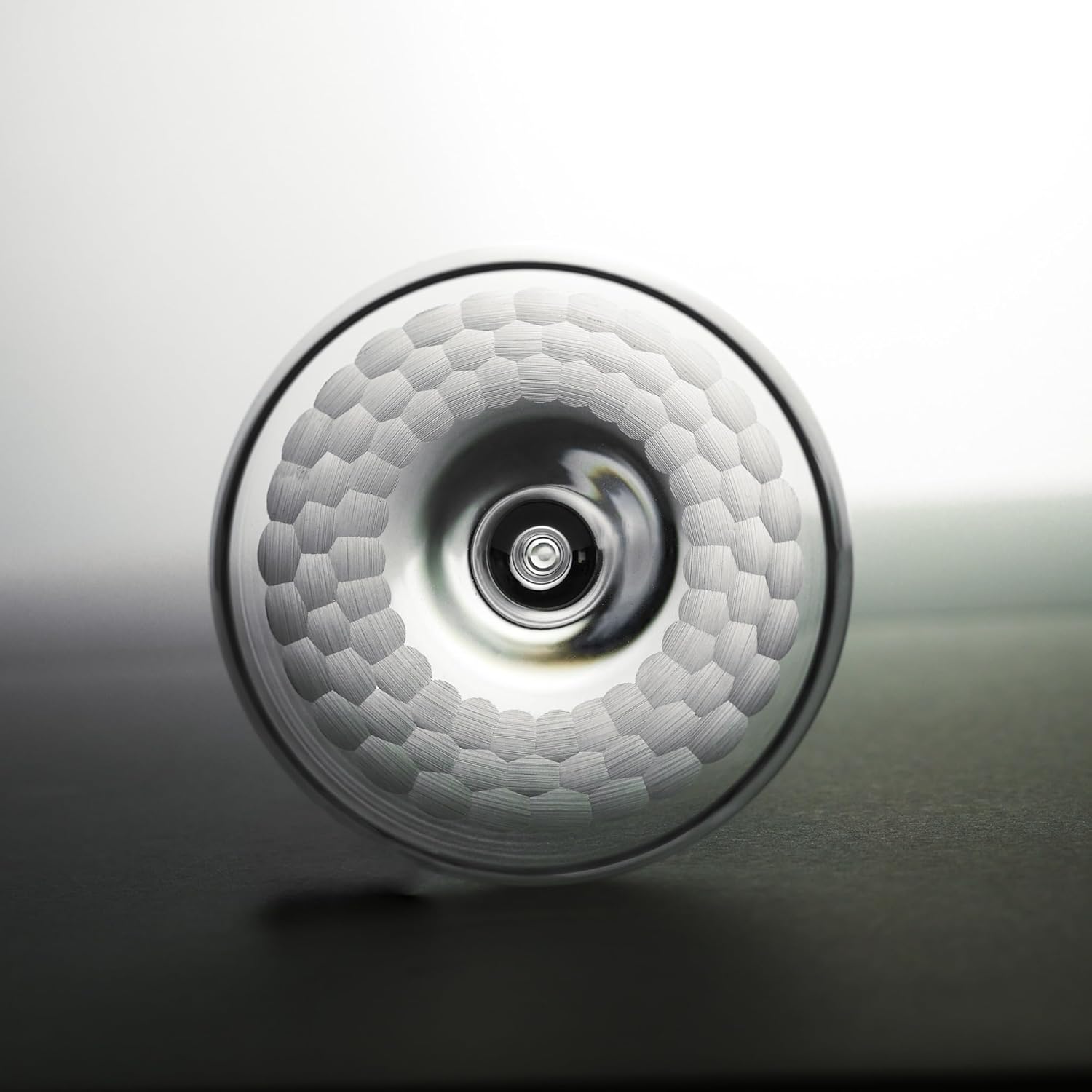 Amehla Handblown Honeycomb Coupe Glasses – Set of 2 | 7oz Vintage-Inspired Cocktail Glasses, Hand-Etched & Designed with The Educated Barfly