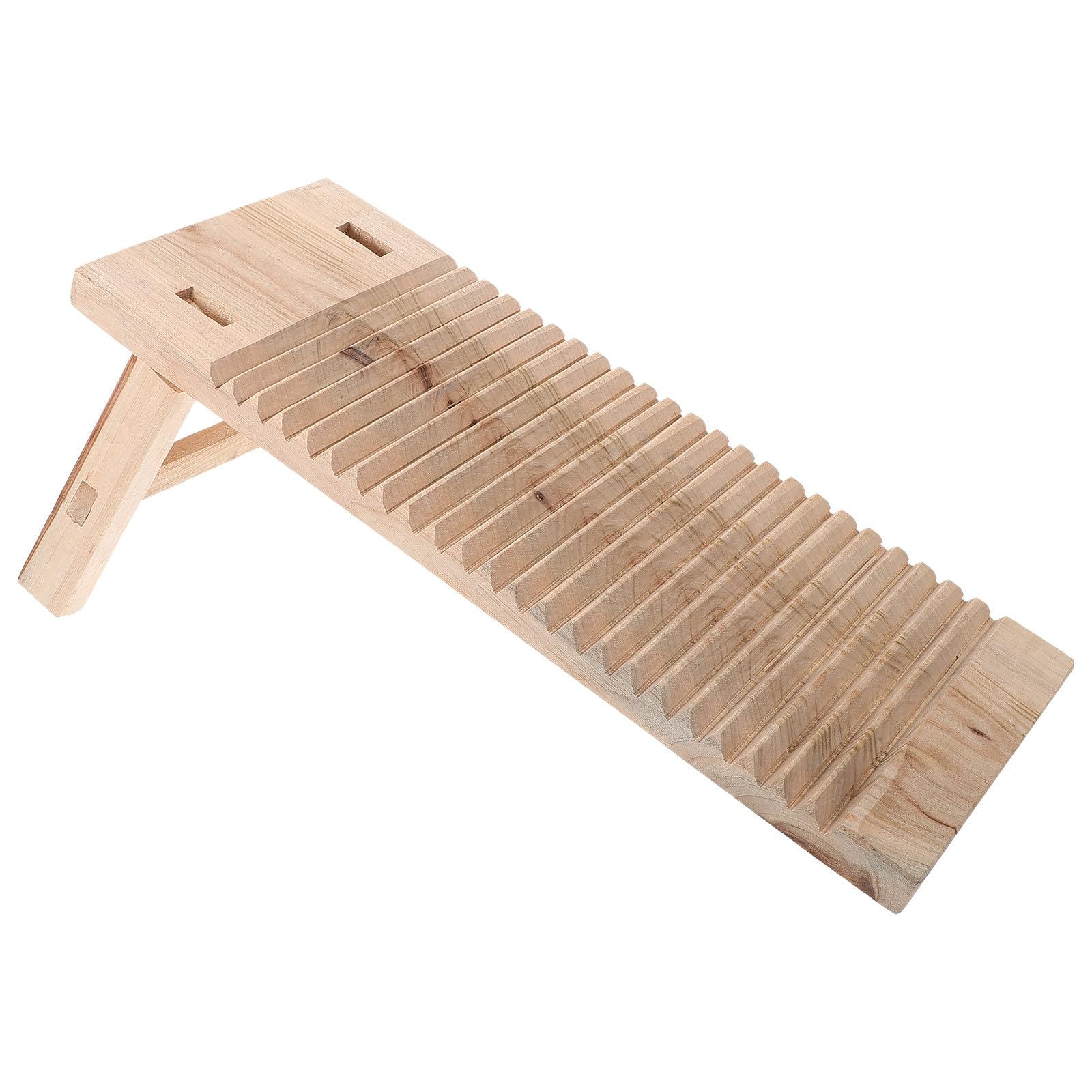 MAGICLULU Asse da Lavare in Legno Spesso Gambe, Tavoletta Lavapanni per Pannolini e Abiti, Superficie Levigata e Resistente alla Corrosione, Design Pratico e Creativo