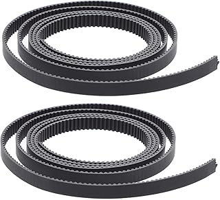 VILLFUL 2Pcs 3D Síncrona Correia Sincronizada Acessórios Para Impressoras 3D Correia Dentada Impressão 3D Correia Dentada Aberta Correia Dentada Industrial Acessórios Para Impressoras 3D
