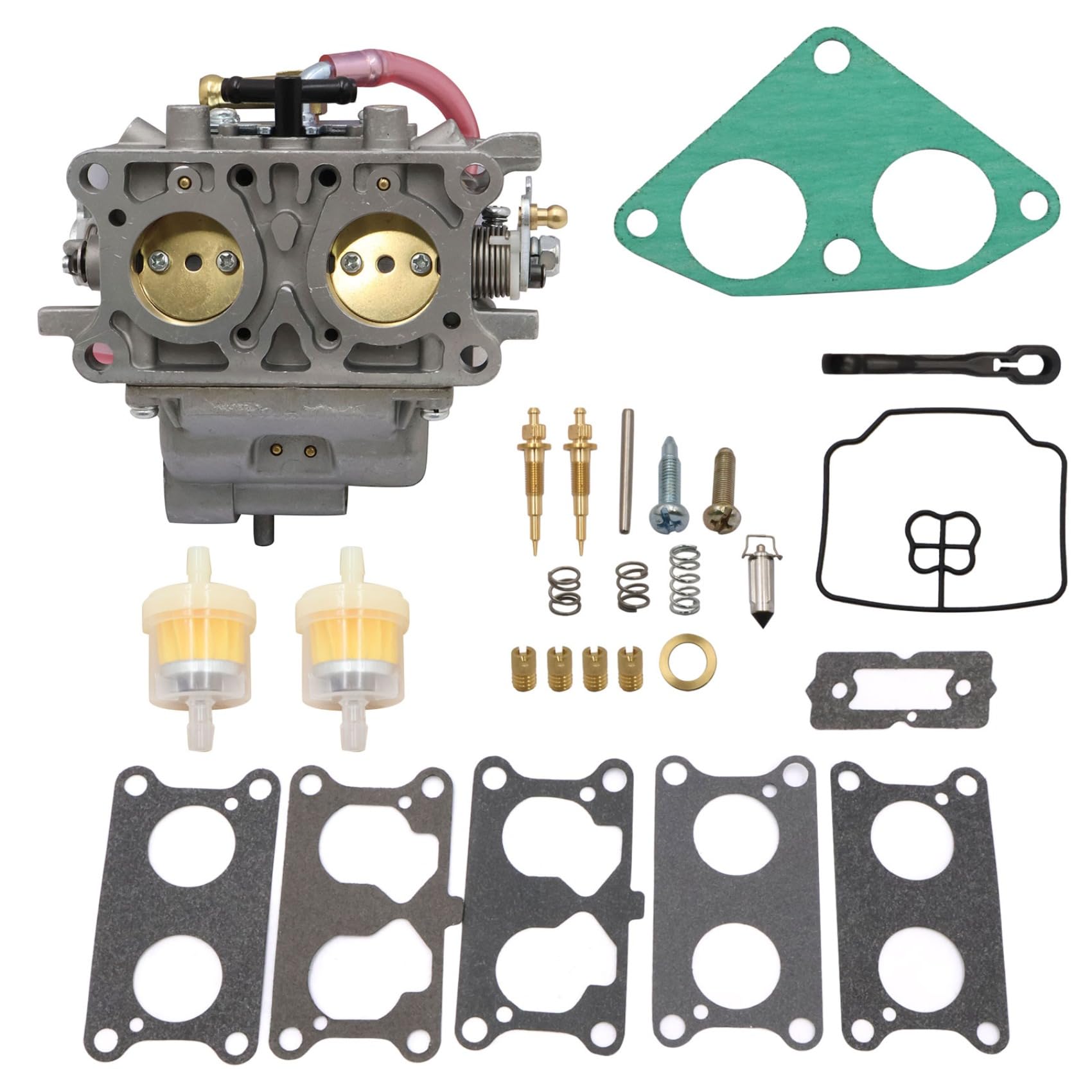 Amazon.com: Priprilod Carburetor Rebuild Repair Kit 15004-1048