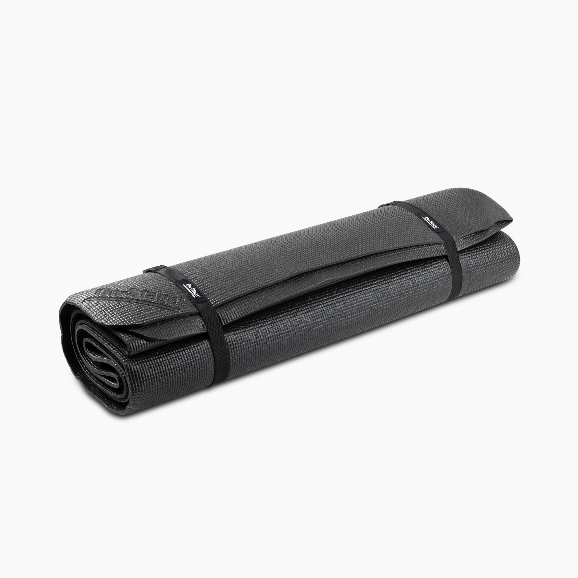 On-Stage DMA6450, Tappetino Antiscivolo Professionale per Batteria, Base Stabilizzante con Borsa, Nero, 180 x 120 cm