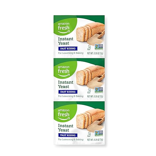 Tienda Fresh Marca, levadura de elevación rápida, 0.75 onzas, (paquete de 3)