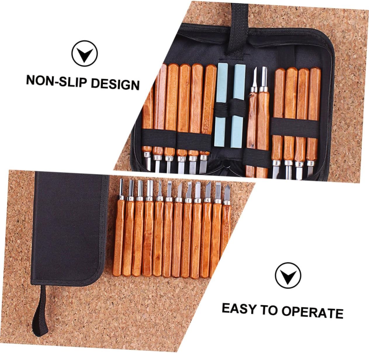 Whittling Tools Set Wood Carving Tools Kit Carving Chisel for Woodworking