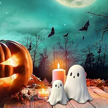 Amazon.co.jp: 幽霊像、樹脂ゴーストフィギュア、ハロウィーンの