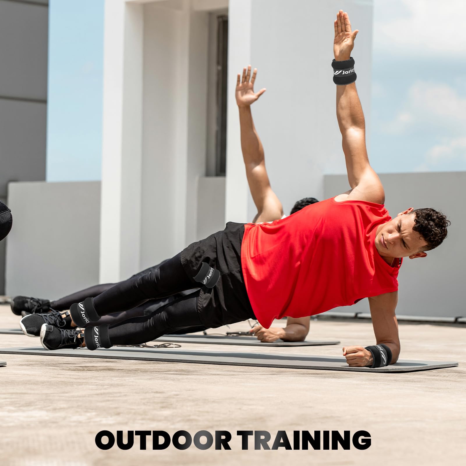 Pesas de tobillo, muñeca, pierna, brazo para mujeres, hombres y niños, con correas ajustables, entrenamiento de fuerza para yoga, correr, caminar, fitness, entrenamiento de gimnasio, par de 4 libras
