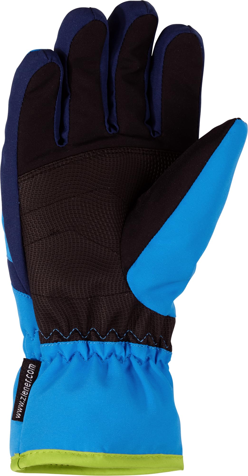 Ziener Lejano AS Glove Junior - Guantes de esquí para niños, Impermeables, Transpirables