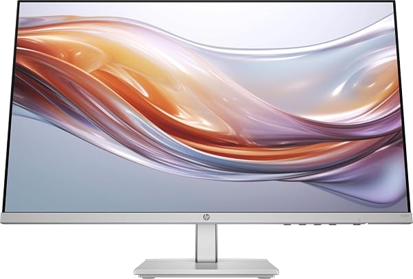 HP 524sh Monitor, Schermo da 23.8" FHD IPS Antiriflesso, Tecnologia Eye Ease, Tempo Risposta 5 ms GtG Overdrive, Risoluzione 1920 x 1080, Software Display Center, HDMI, Nero