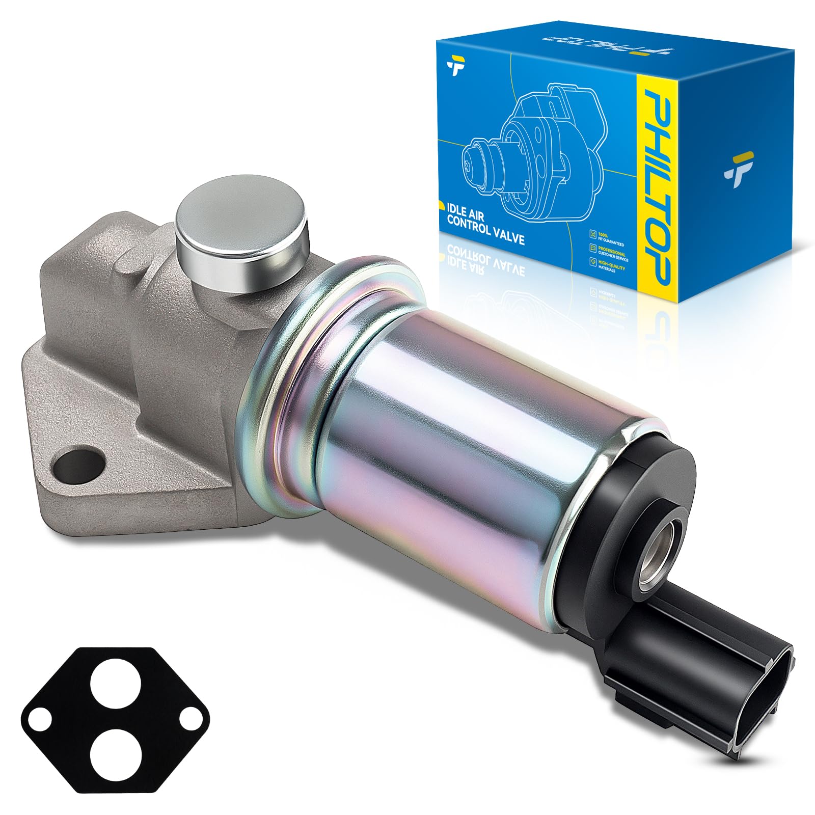 PHILTOP Idle Air Control Valve AC253 Compatible with Ford F150 1997-2004, Expedition 1997-2004, Navigator 1998-2005, F250 1997-1999 5.4L, LS 2000-2001