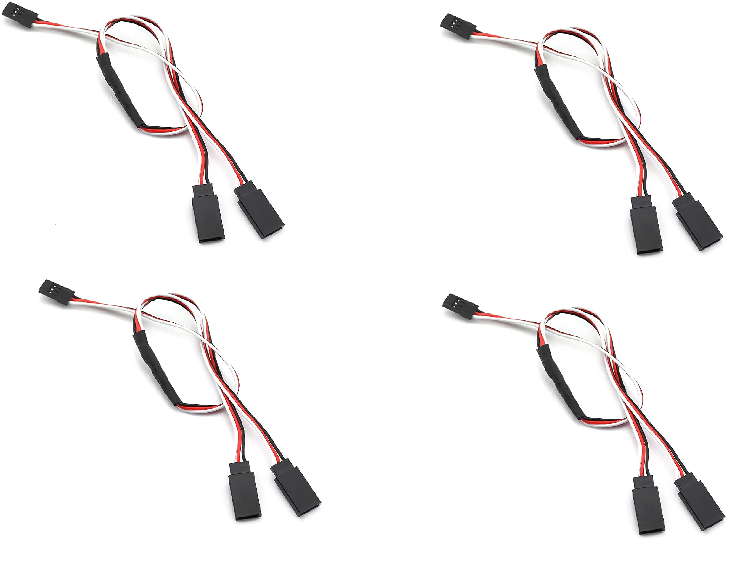 1JR Male To 2 Futaba Female Y Type Servo Extension Wire (300mm)(1 pcs) (B099RWR85N) Amazon Price History, Amazon Price Tracker