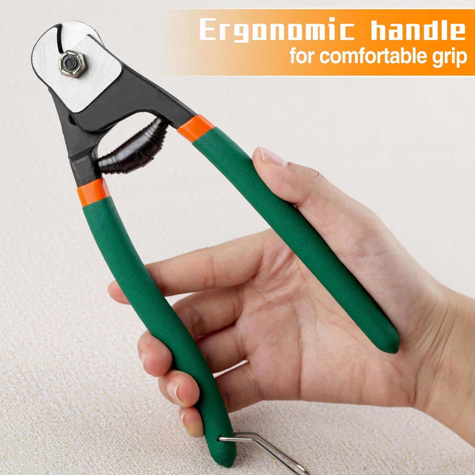 Heavy Duty Wire Cutters, Stainless Steel Cable Cutters