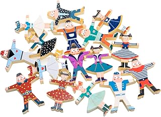 グローバル・ジャパン バランスウッド 積み木 脳トレ 知育 玩具 バランスゲーム 木製 子供