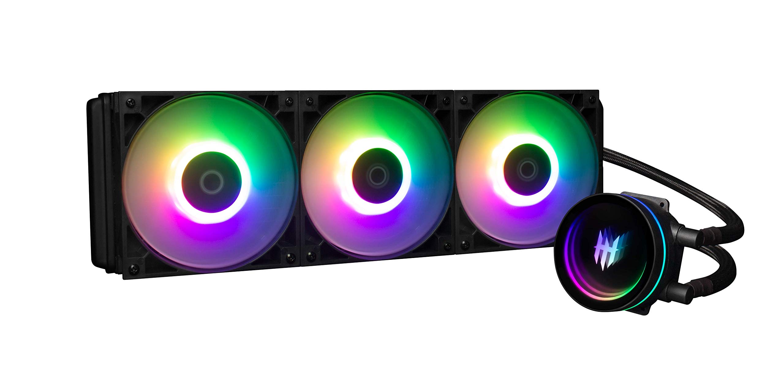 TECWAREMirage 360 Black ARGB AIO Cooler + 3 Fan