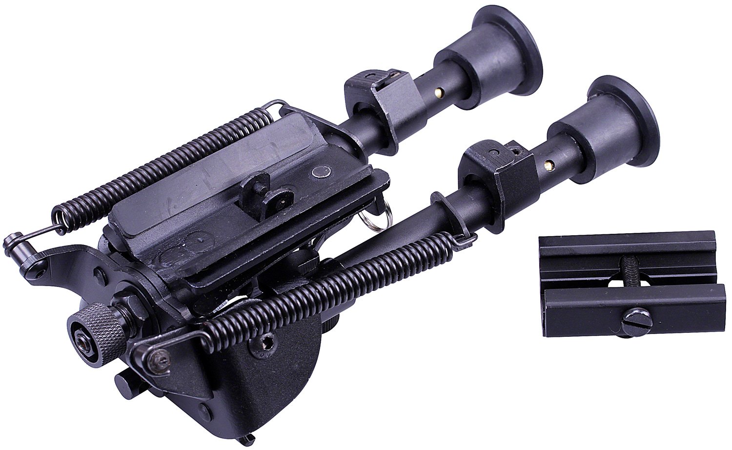 Bipied de fusil pivotant à 360° inclinable à libération rapide pour