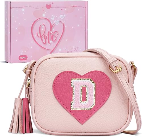 Miniatura 12 de KKXIU 2 3 4 5 6 7 8 9 10 años de edad, regalo para niña de 10 años, bolso cruzado con borla