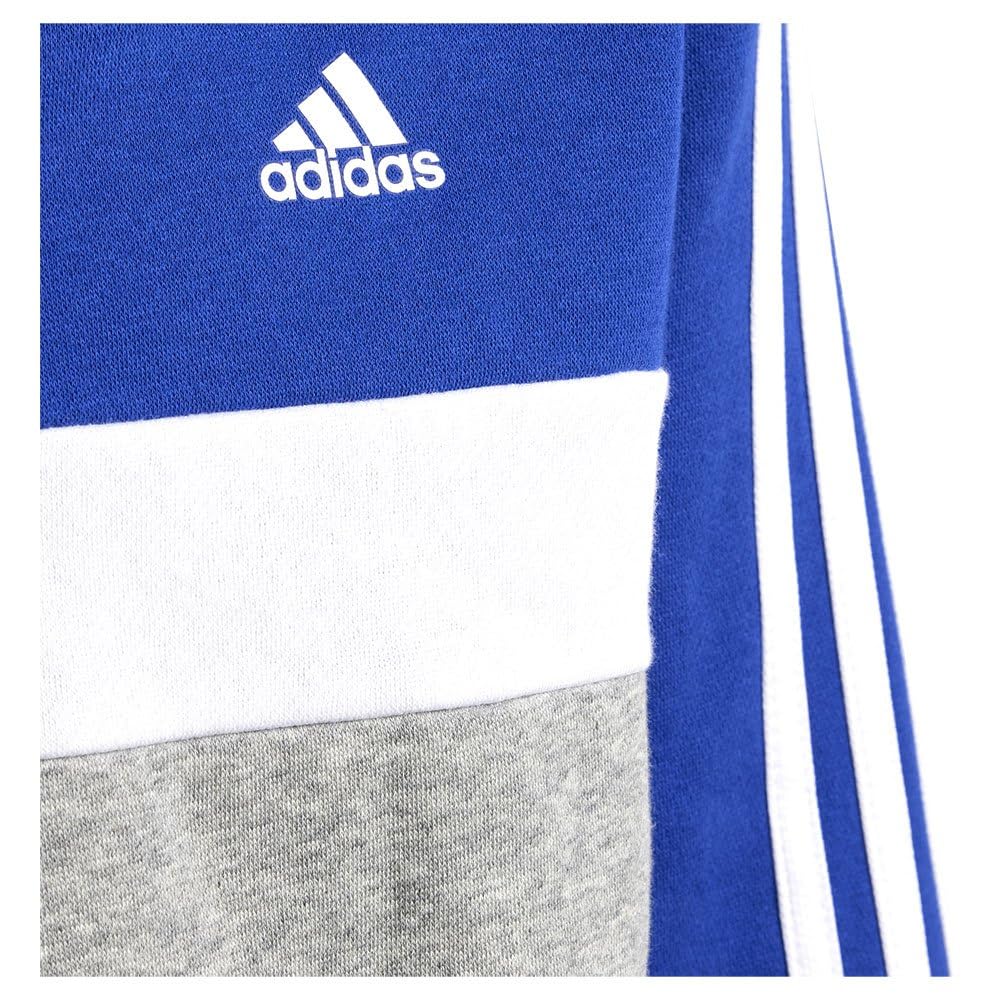 adidas Tiberio 3-stripes Colorblock Fleece Track Suit Kids Tuta Unisex - Bambini e ragazzi (Pacco da 1)