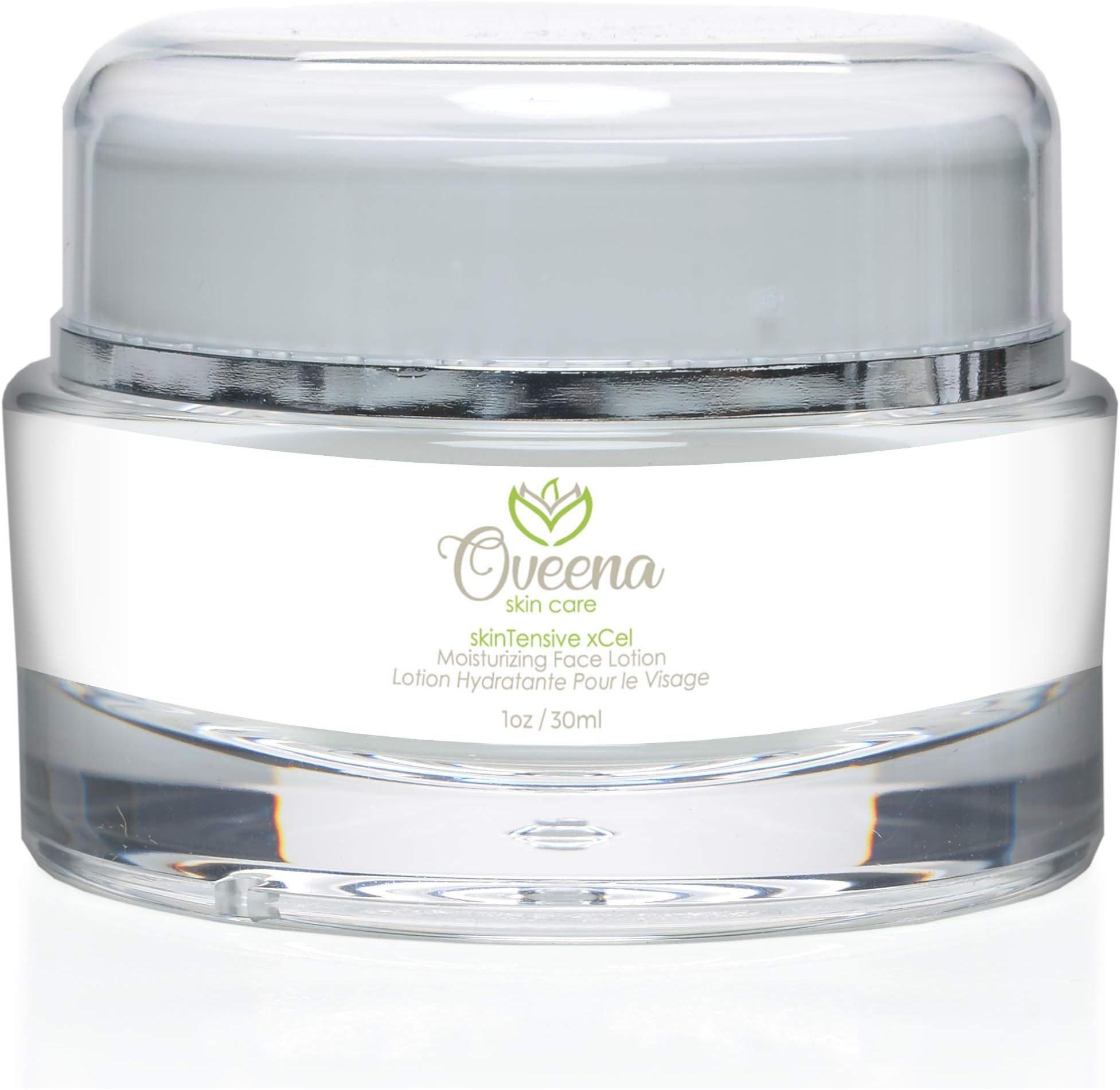 Oveena Skin CareSkinTensive xCel- Moisturizing Face Lotion- Boost Collagen & Elastin + Ultra Hydrating Moisturizer- Diminish Fine Lines (1ounce)